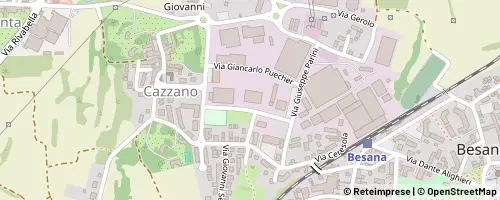 Mappa Besana in Brianza
