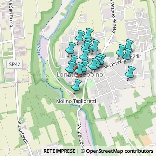 Mappa Piazza Matteotti, 21050 Lonate Ceppino VA, Italia (0.333)