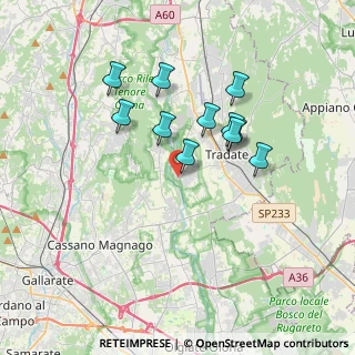 Mappa Via Taglioretti A, 21050 Lonate Ceppino VA, Italia (3)