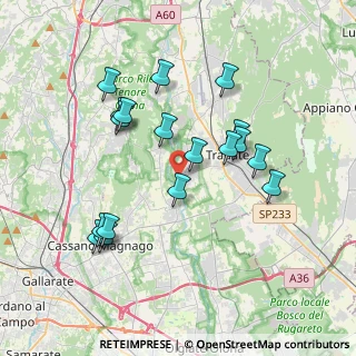 Mappa Piazza Matteotti, 21050 Lonate Ceppino VA, Italia (3.60667)