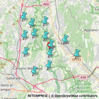 Mappa Piazza Matteotti, 21050 Lonate Ceppino VA, Italia (3.71385)