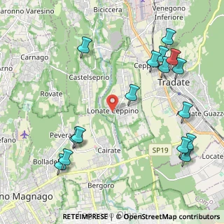 Mappa Piazza Matteotti, 21050 Lonate Ceppino VA, Italia (2.55688)