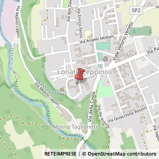 Mappa Via Luigi Cadorna, 1, 21050 Lonate Ceppino, Varese (Lombardia)