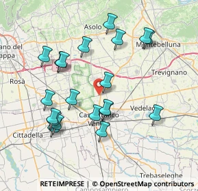 Mappa 31039 Vallà TV, Italia (7.55)