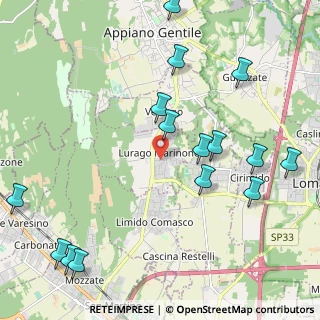Mappa 22070 Lurago Marinone CO, Italia (2.58867)