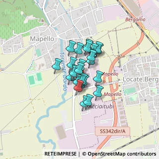 Mappa Via Enrico Fermi, 24030 Mapello BG, Italia (0.23462)