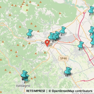Mappa Via Varese, 36015 Schio VI, Italia (5.85944)