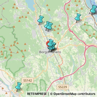 Mappa Viale Zoppis, 28021 Borgomanero NO, Italia (4.06417)