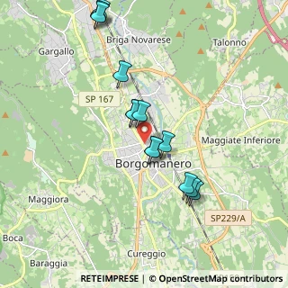 Mappa Viale Zoppis, 28021 Borgomanero NO, Italia (1.78231)