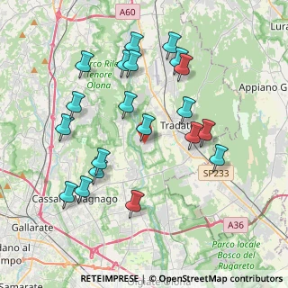Mappa Via Gerolamo, 21050 Lonate Ceppino VA, Italia (4.008)