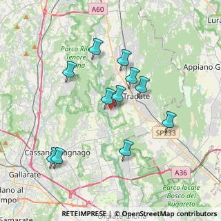 Mappa Via Gerolamo, 21050 Lonate Ceppino VA, Italia (3.46273)