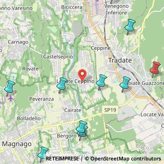 Mappa Via Gerolamo, 21050 Lonate Ceppino VA, Italia (3.20727)
