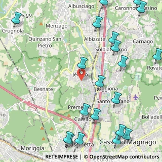 Mappa Via L. Da Vinci, 21040 Jerago Con Orago VA, Italia (3.0815)