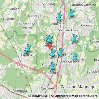 Mappa Via L. Da Vinci, 21040 Jerago Con Orago VA, Italia (1.72273)