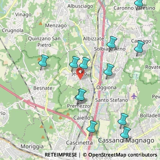 Mappa Via L. Da Vinci, 21040 Jerago Con Orago VA, Italia (2.31917)