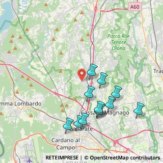 Mappa Via L. Da Vinci, 21040 Jerago Con Orago VA, Italia (4.07333)