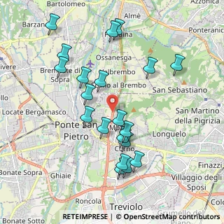 Mappa SP della Valle Brembana KM 5 0000, 24030 Mozzo BG, Italia (1.988)