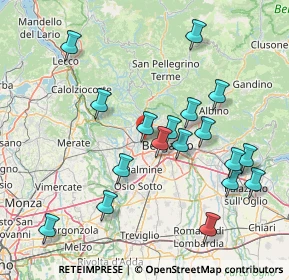 Mappa Strada Provinciale della Valle Brembana KM 5 0000, 24035 Mozzo BG, Italia (16.04722)