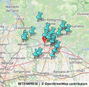 Mappa SP della Valle Brembana KM 5 0000, 24030 Mozzo BG, Italia (9.975)