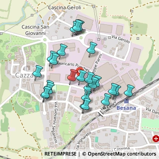 Mappa Via Mantovani, 20045 Besana In Brianza MB, Italia (0.21923)