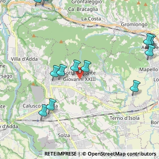Mappa Via Gerole, 24039 Sotto il Monte Giovanni XXIII BG, Italia (2.7025)