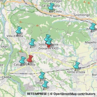 Mappa Via Gerole, 24039 Sotto il Monte Giovanni XXIII BG, Italia (2.47727)