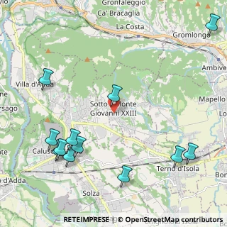 Mappa Via Gerole, 24039 Sotto il Monte Giovanni XXIII BG, Italia (2.71083)