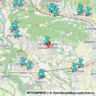 Mappa Via Gerole, 24039 Sotto il Monte Giovanni XXIII BG, Italia (3.26556)