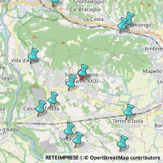 Mappa Via Gerole, 24039 Sotto il Monte Giovanni XXIII BG, Italia (2.81)
