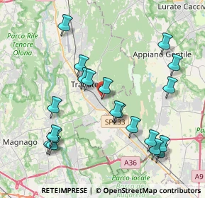 Mappa Piazza Unità d'Italia, 21049 Tradate VA, Italia (4.269)