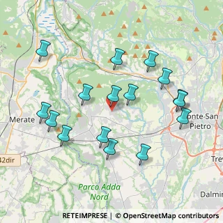 Mappa Via Gerole, 24039 Sotto il Monte Giovanni XXIII BG, Italia (4.01125)
