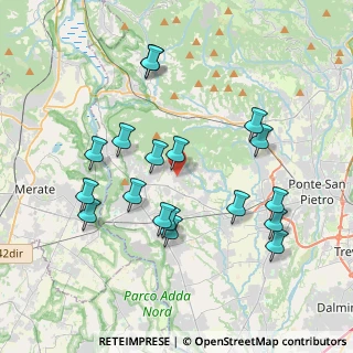 Mappa Via Gerole, 24039 Sotto il Monte Giovanni XXIII BG, Italia (3.85944)