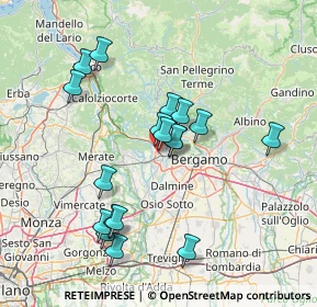 Mappa Via Don Leone Foiadelli, 24036 Ponte San Pietro BG, Italia (13.86667)