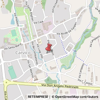 Mappa Via filippo turati 13, 24030 Carvico, Bergamo (Lombardia)