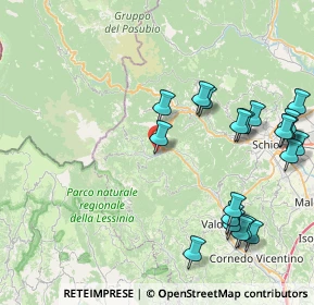 Mappa Contrada Tecchie, 36076 Recoaro Terme VI, Italia (9.829)