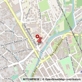 Mappa Viale Zoppis, 6, 28021 Borgomanero, Novara (Piemonte)