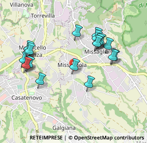 Mappa Piazzetta Le Mimose, 23873 Missaglia LC, Italia (0.972)