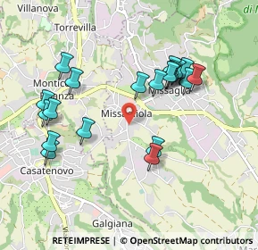 Mappa Piazzetta Le Mimose, 23873 Missaglia LC, Italia (0.9445)