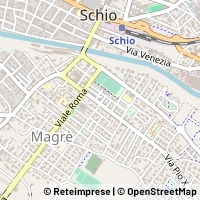 Mapa Schio