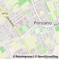 Karta Ponzano Veneto