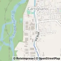 Mapa Cartigliano