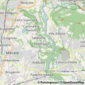 Mappa Imbersago