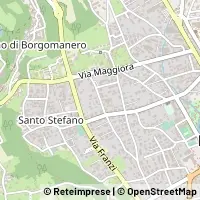 Mapa Borgomanero