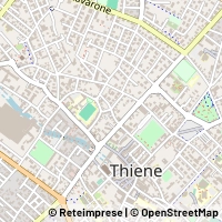 Kaart Thiene