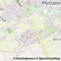 Mapa Ponzano Veneto