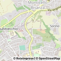 Hartă Casatenovo