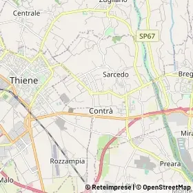 Mappa Sarcedo