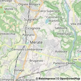 Mappa Merate