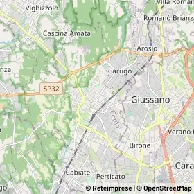 Mappa Mariano Comense