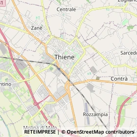 Mappa Thiene